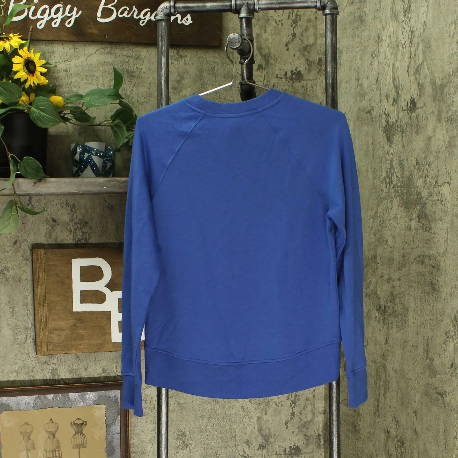A New Day Women's Crewneck Lightweight French Terry Raglan Sweatshirt