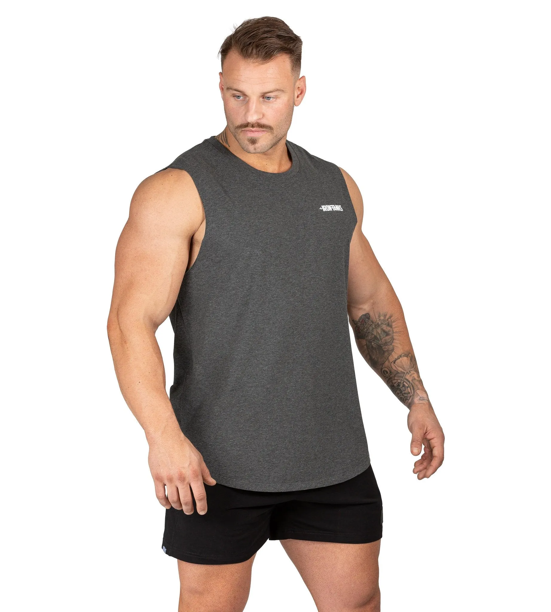 Alpha Muscle Tank II - Charcoal