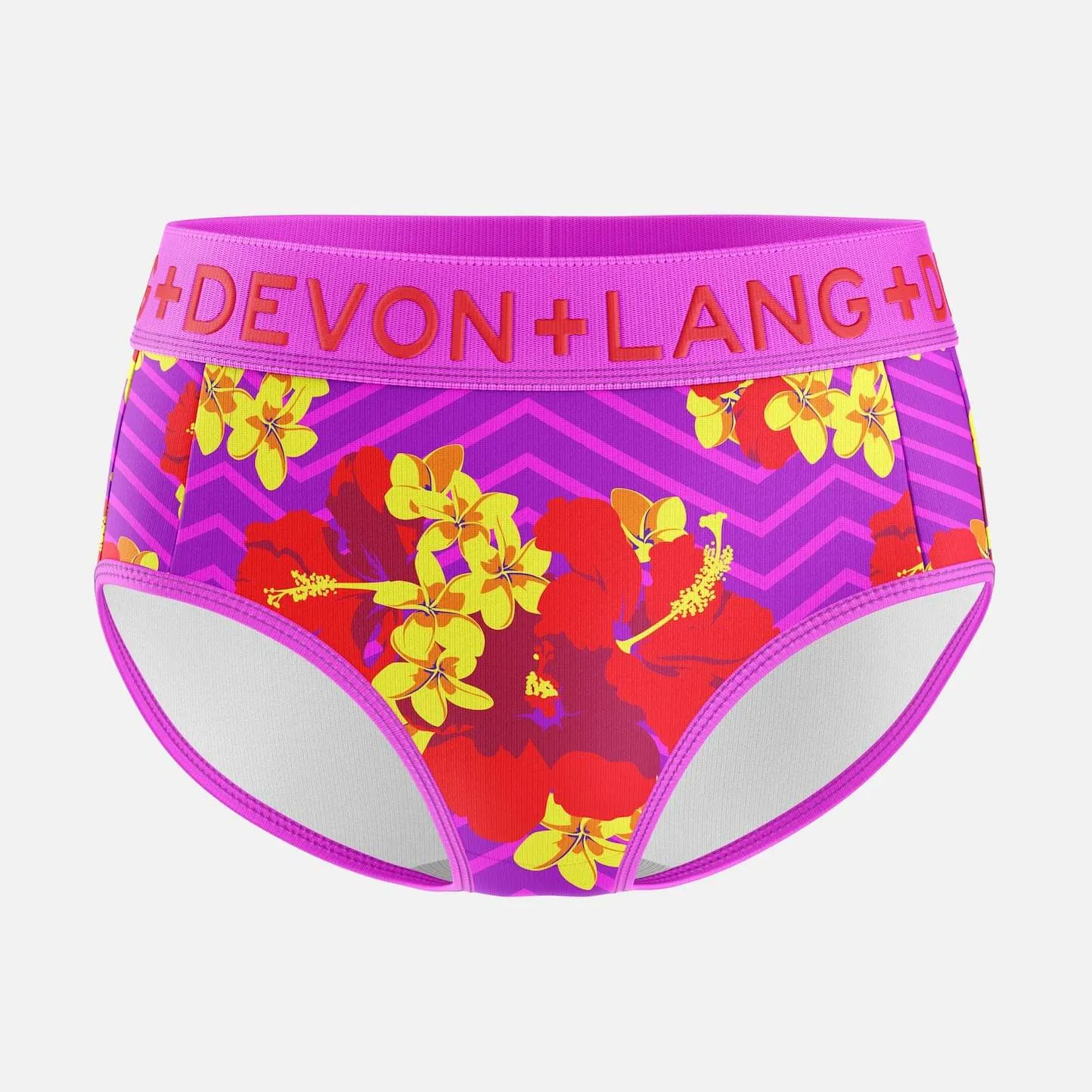 Bria 2.0 Bikini Brief - Hibiscus Red
