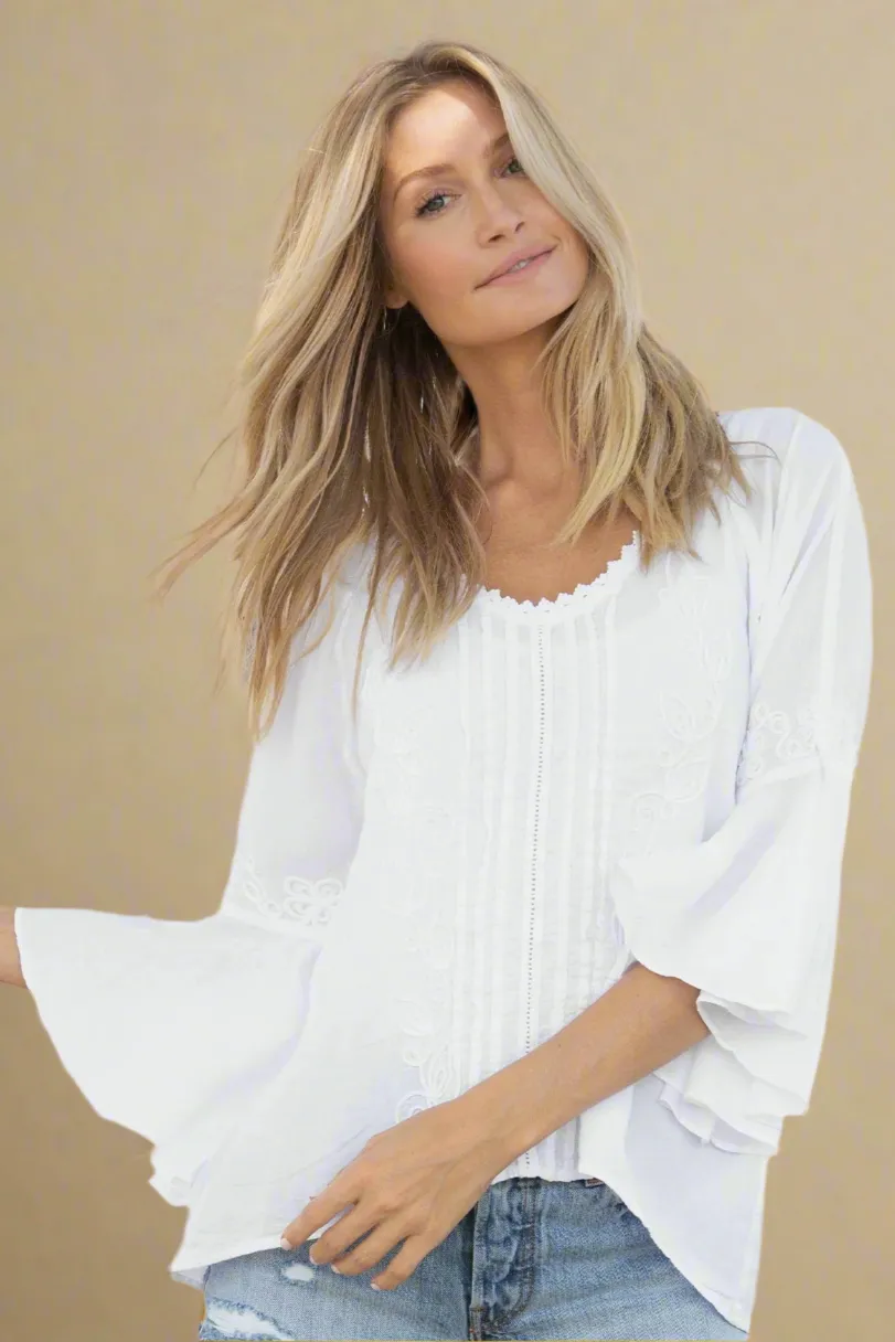 Fabiola Bell Sleeved Top
