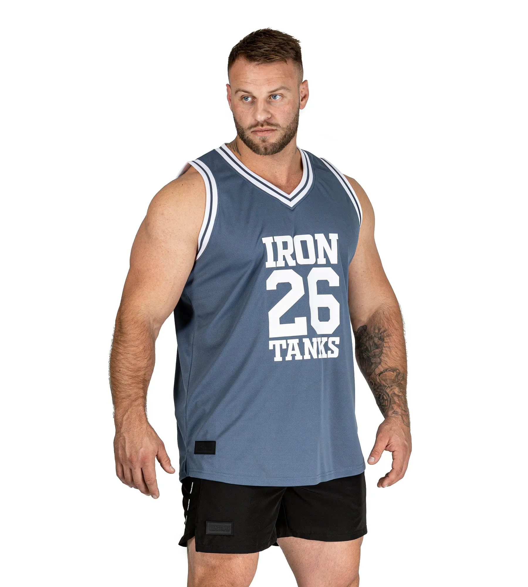 Iron 26 Jersey - Grey