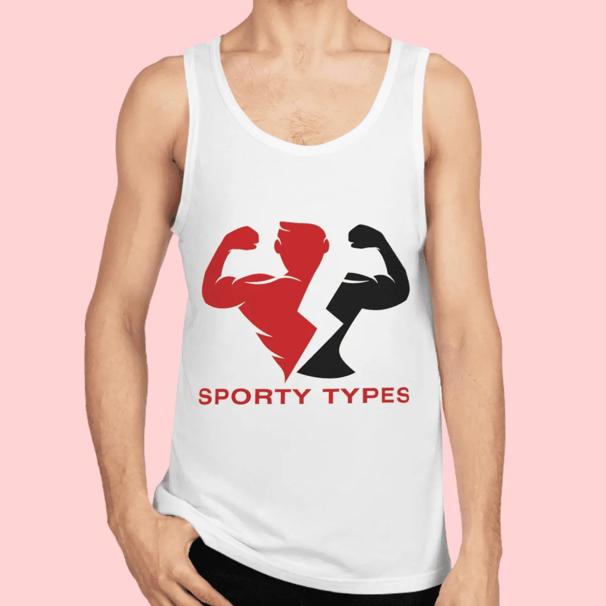 Men's Sporty Types Bodybuilding Cotton Tank Top