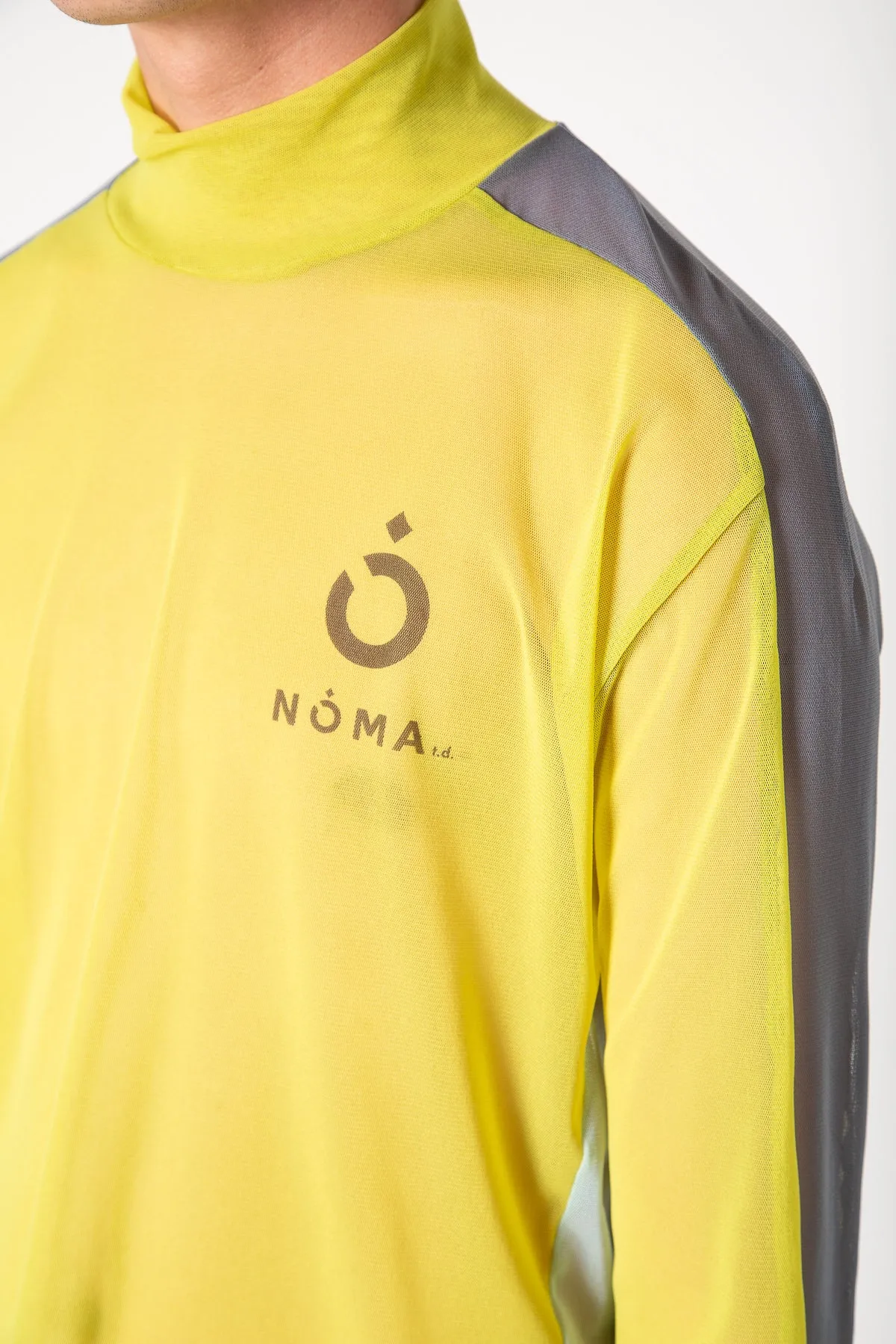 NOMA T.D. | LOGO MESH LONG SLEEVE TEE