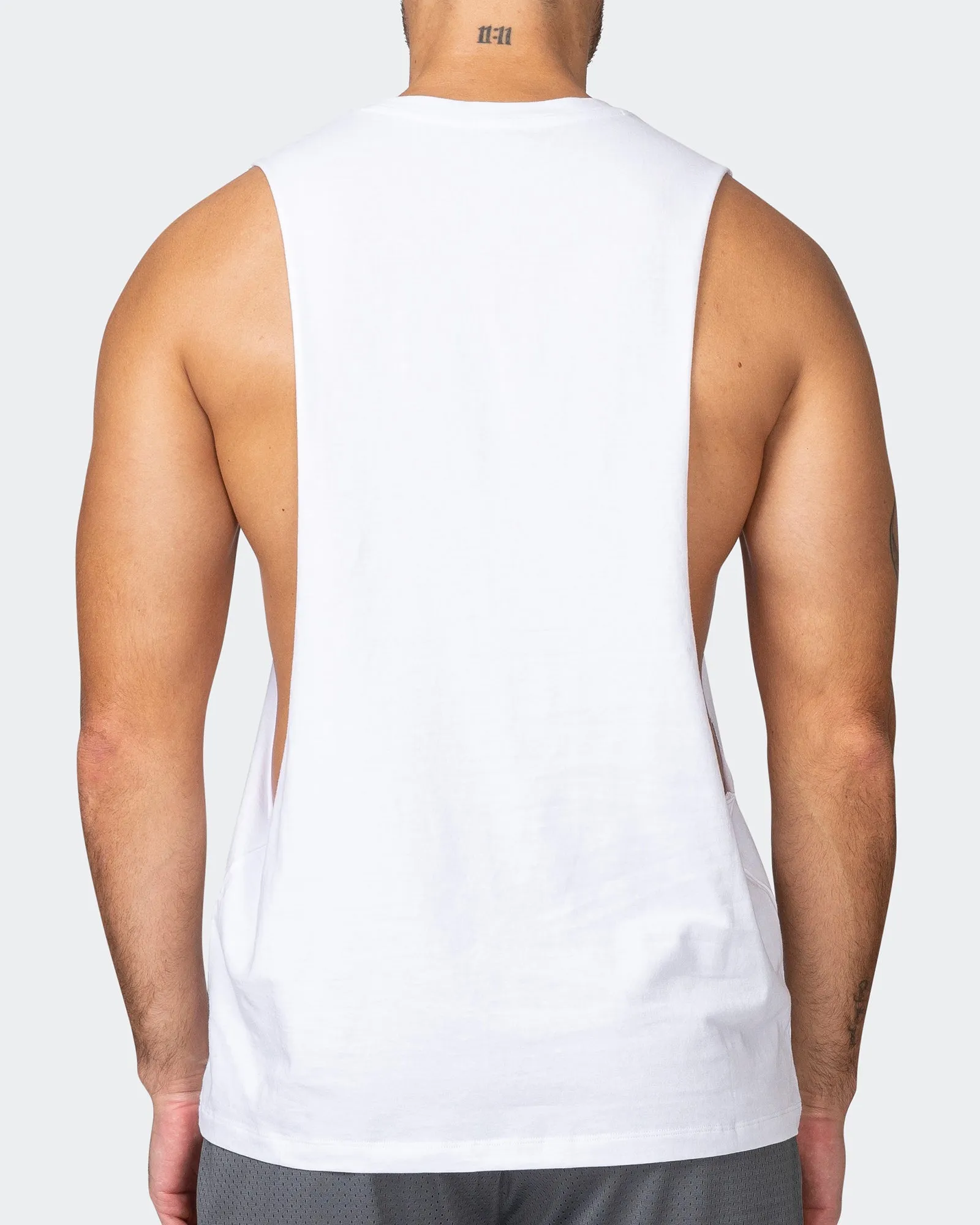 Ultra Drop Arm Tank - White