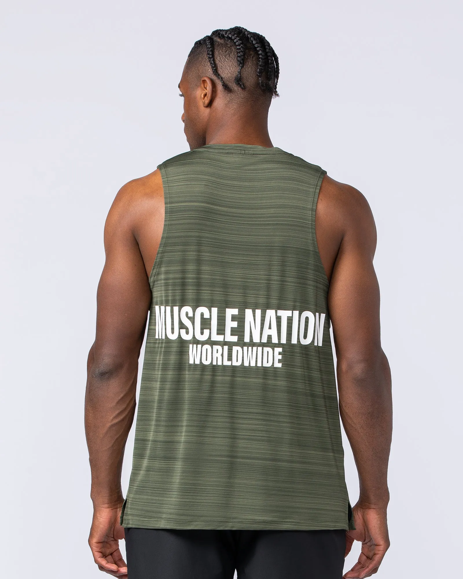 Worldwide Active Tank - Dark Khaki